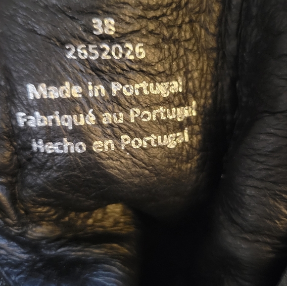 Free People Cybill Boots Ankle Tan Smooth Slouchy Leather Size 38 EU 7.5/8 US - Picture 13 of 14